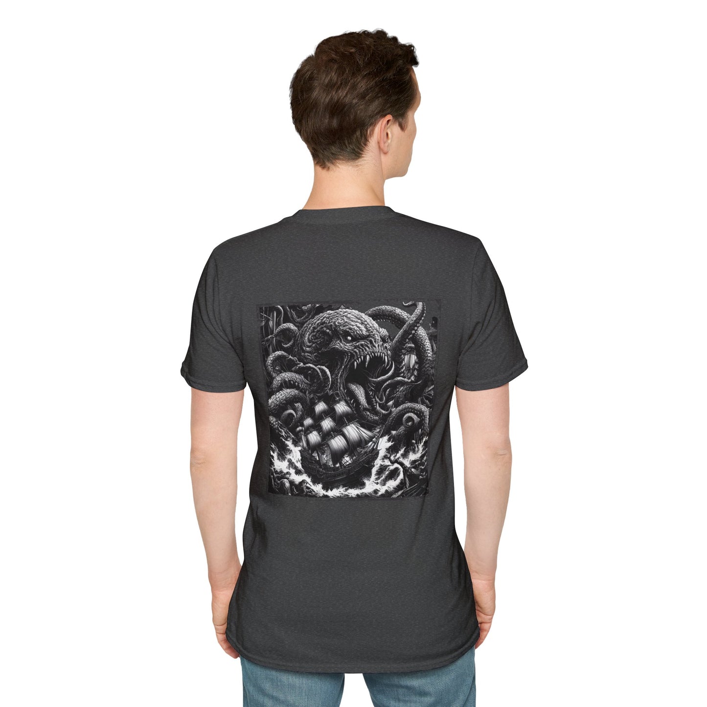 Greek Kraken Graphic T-Shirt