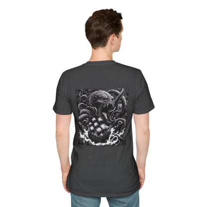 Greek Kraken Graphic T-Shirt