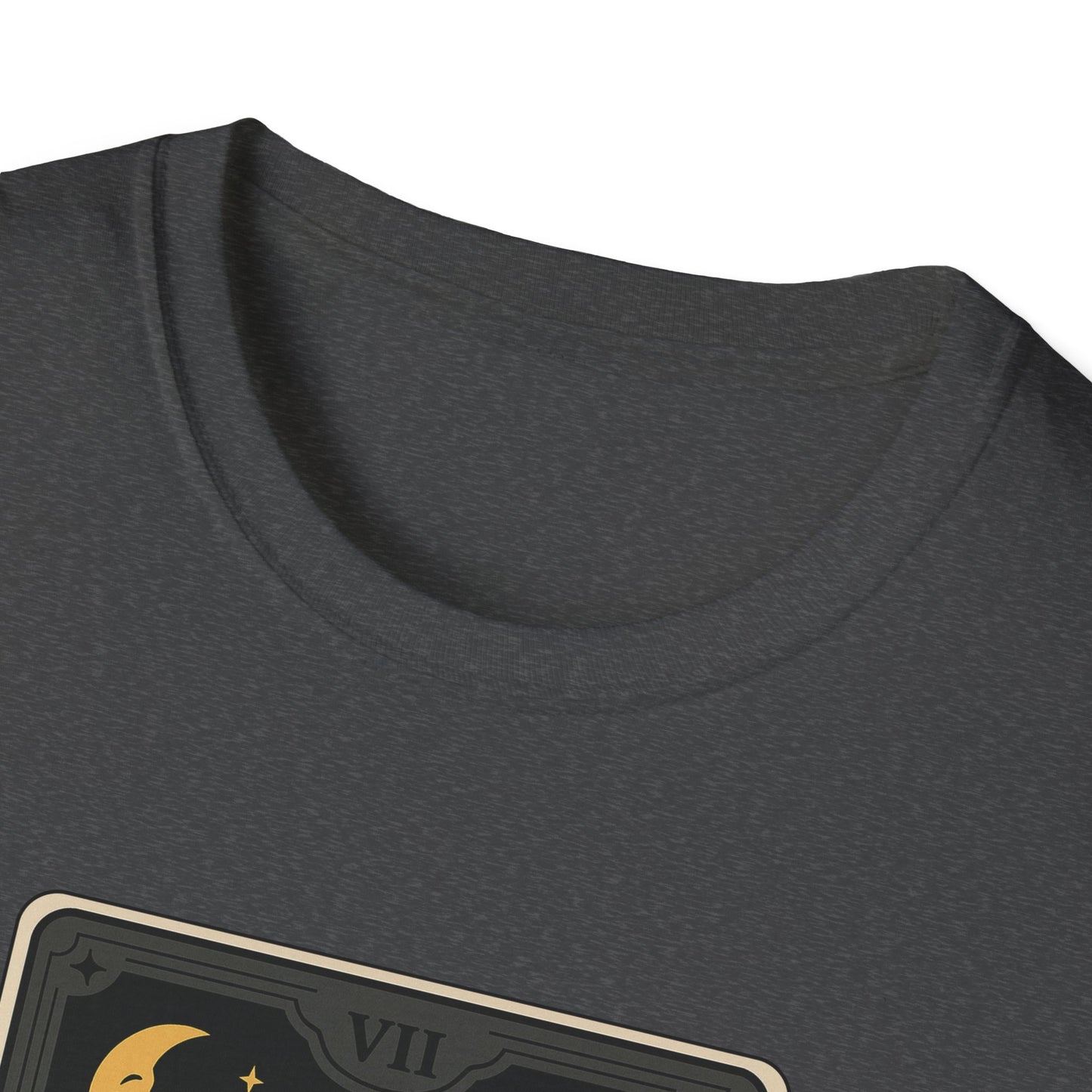 "The Chariot" Fiat 500 Cartoon Tarot Card T-Shirt