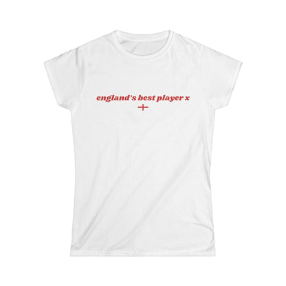 "England's Best Player x" World Cup Women's Tee