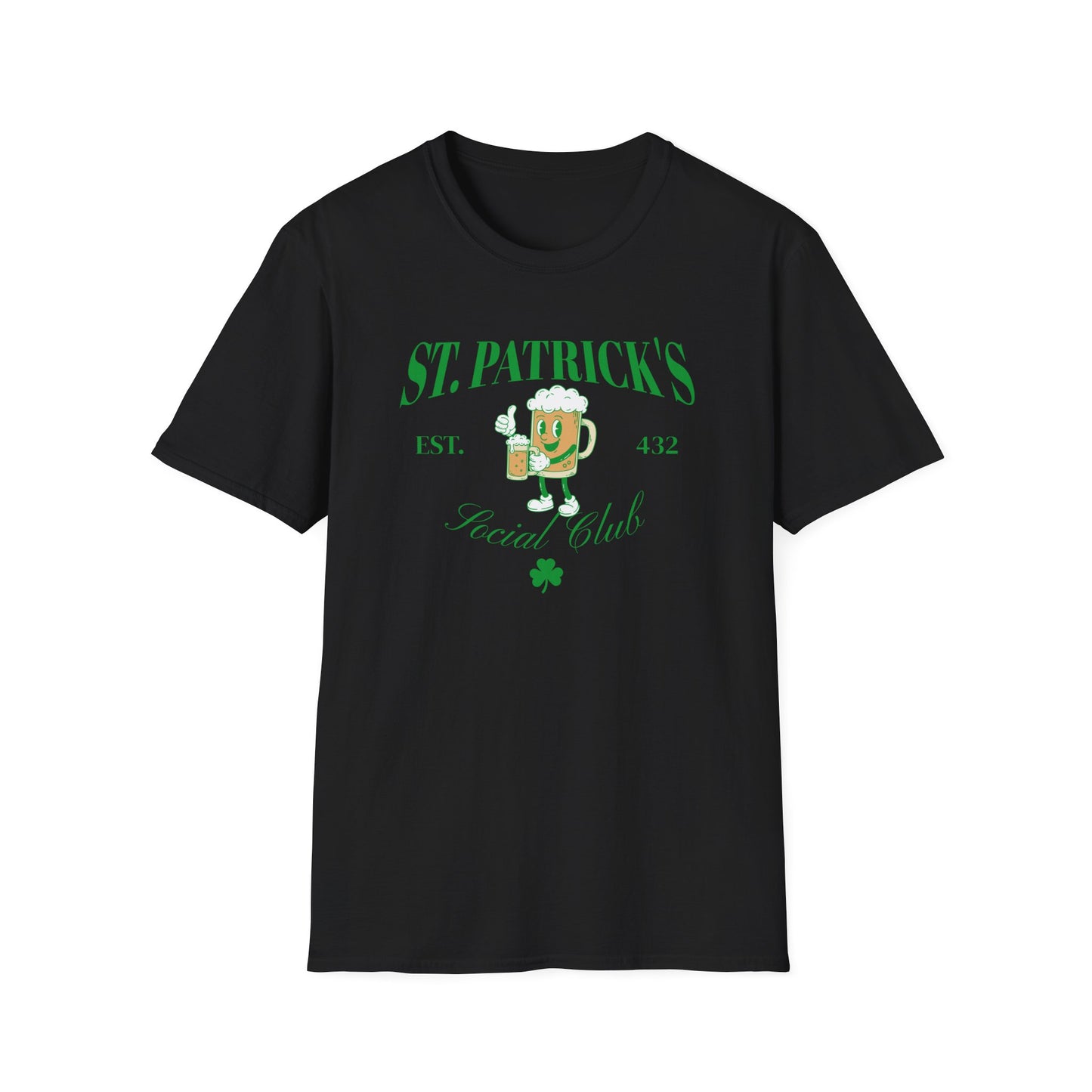 Camiseta gráfica de jarra de cerveza de San Patricio
