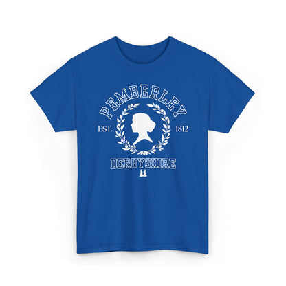 Pride and Prejudice Pemberley Varsity T-Shirt