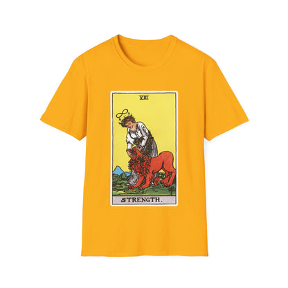 Stärke Tarotkarten-T-Shirt