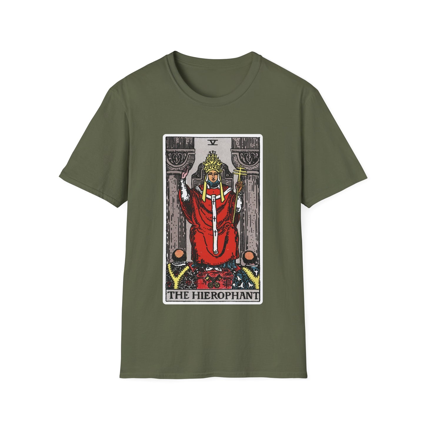 Hierophant Tarotkarten-T-Shirt