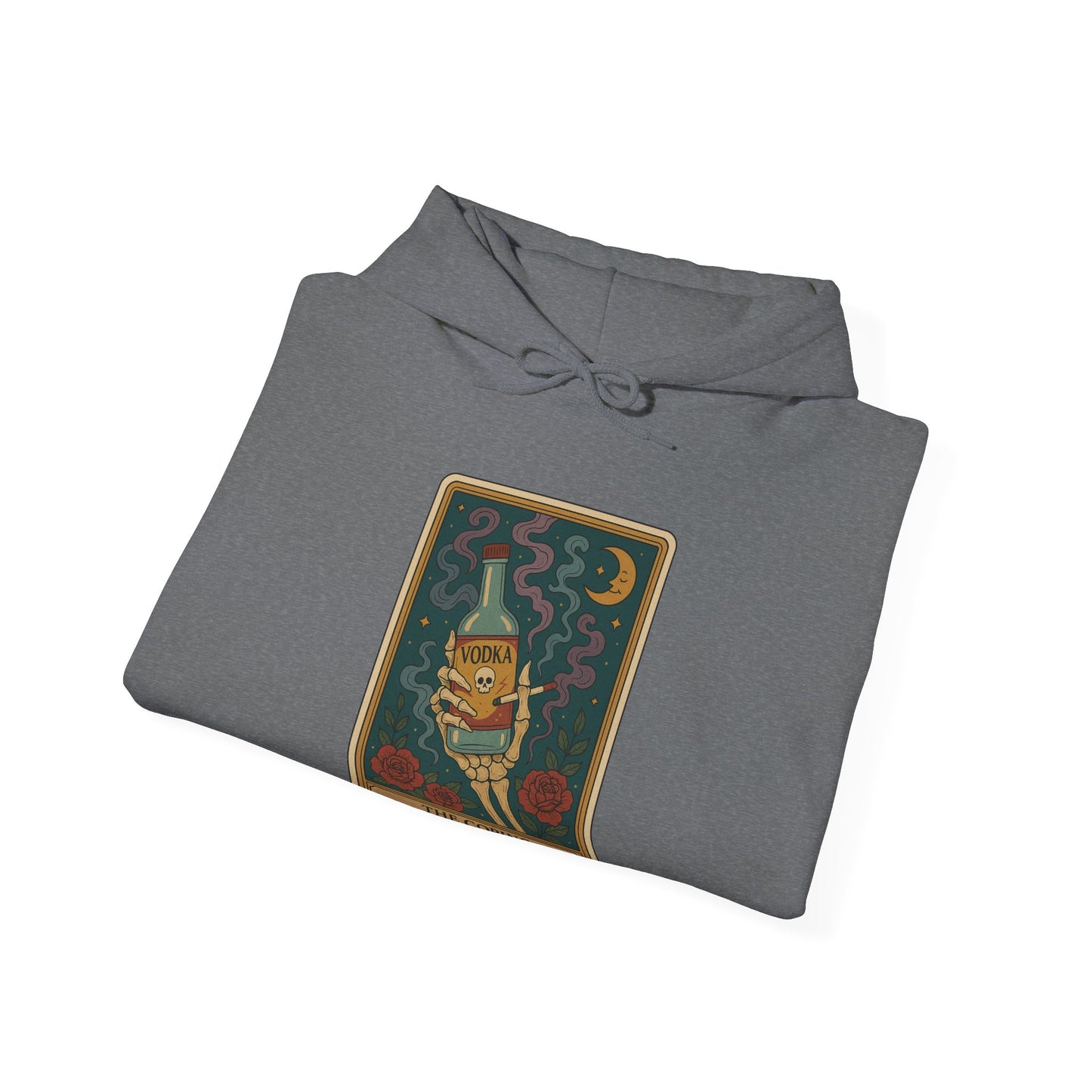 Mock Tarot Card "The Coping Mechanism" Hoodie