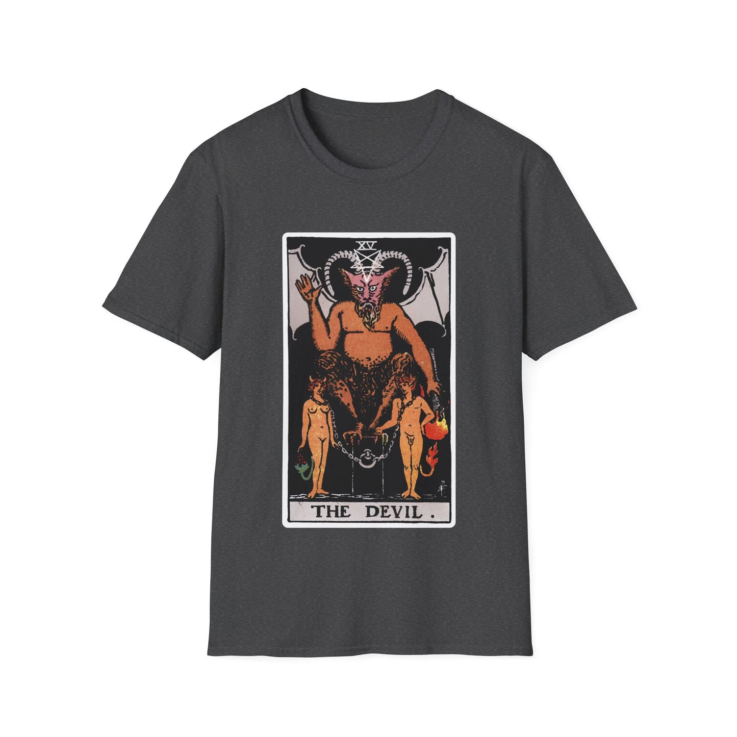 Teufel Tarotkarte T-Shirt