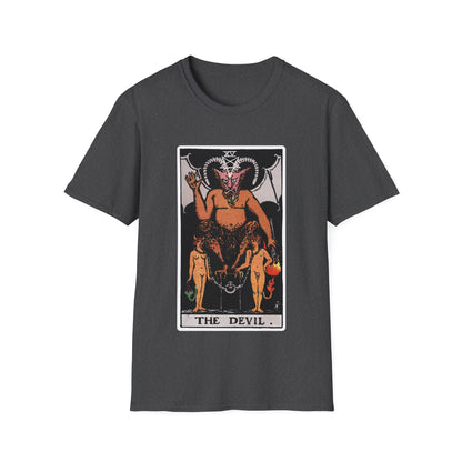 Teufel Tarotkarte T-Shirt