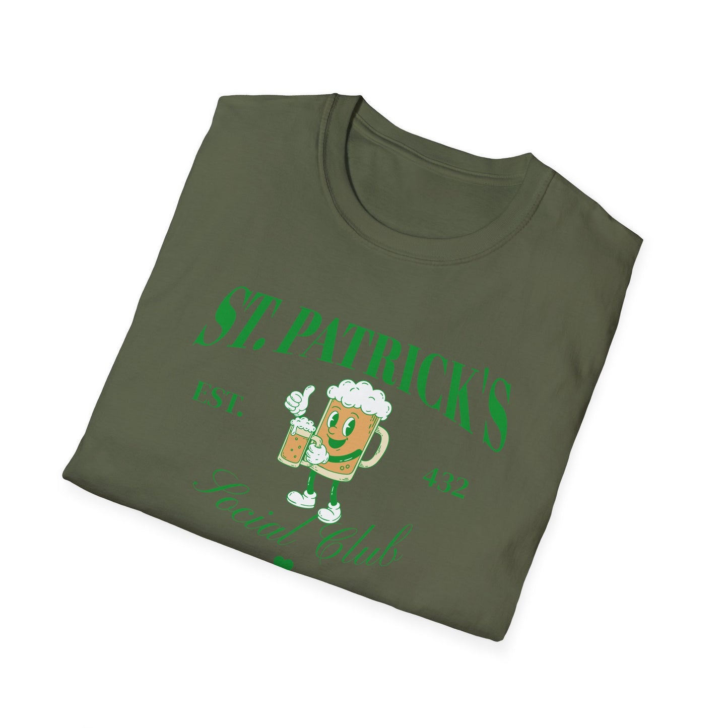 Camiseta gráfica de jarra de cerveza de San Patricio
