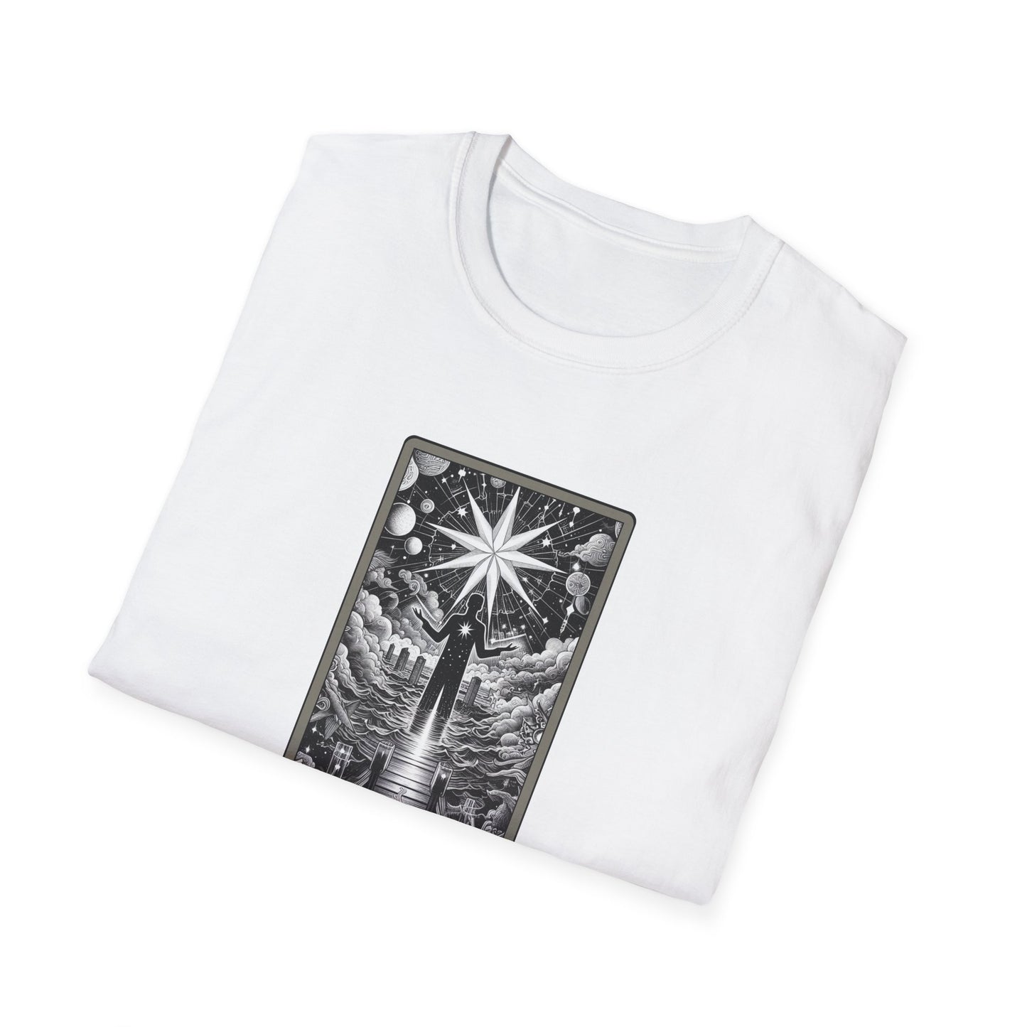 "The Star" Tarot Card Graphic T-Shirt