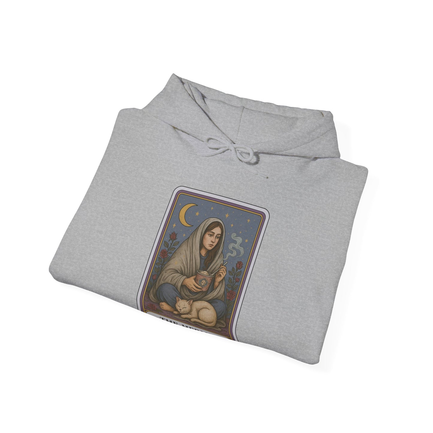 Mock Tarot Card "The Hermit" Hoodie
