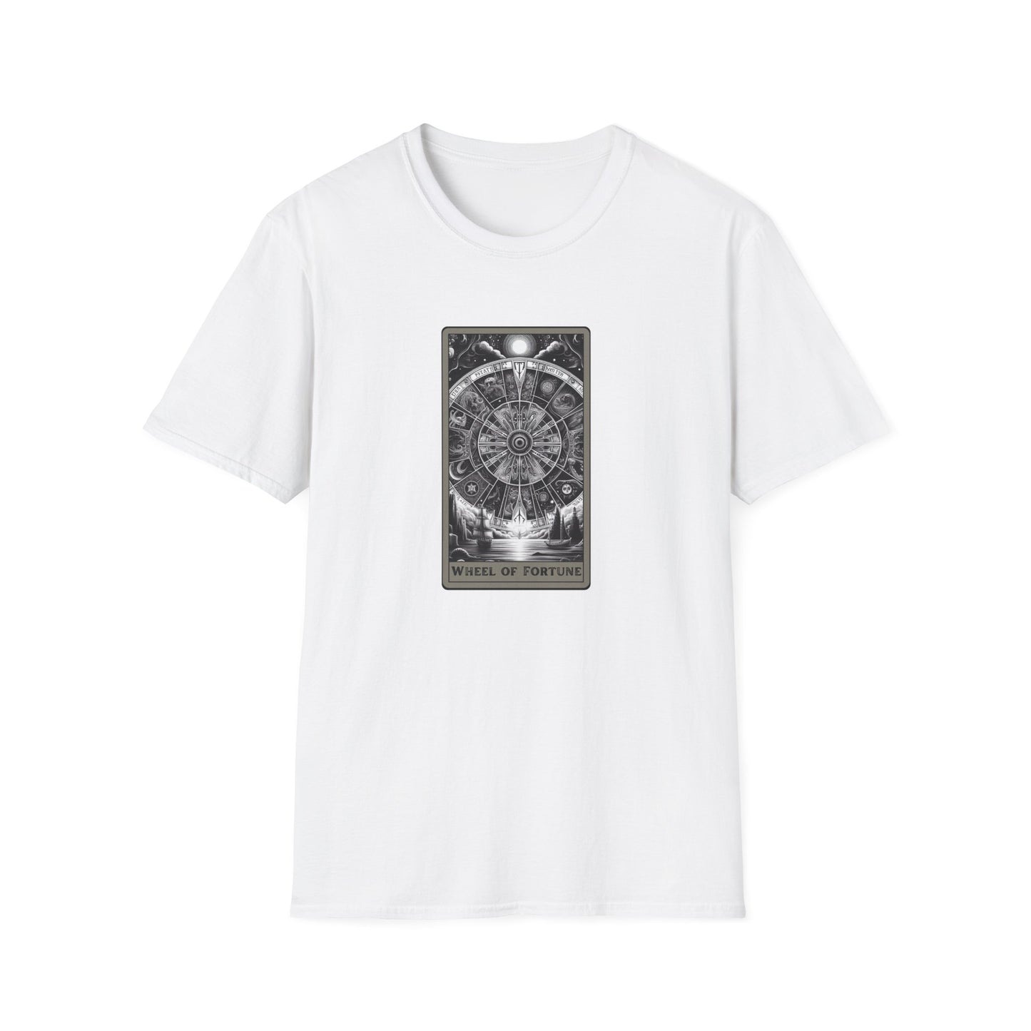 "Wheel of Fortune" Tarot Card Graphic T-Shirt
