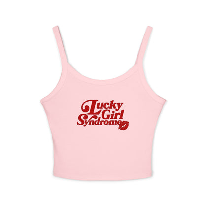 Glücks-Mädchen-Syndrom Crop Top