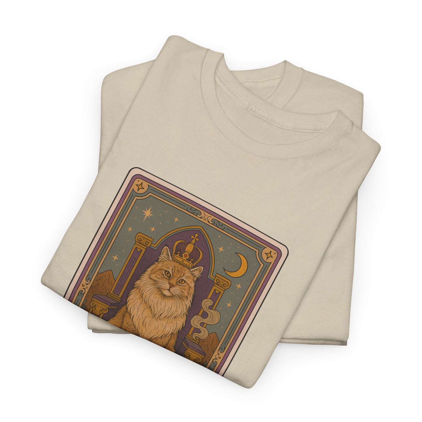 Mock Tarot Cards "The Emperor" Cat Unisex T-Shirt