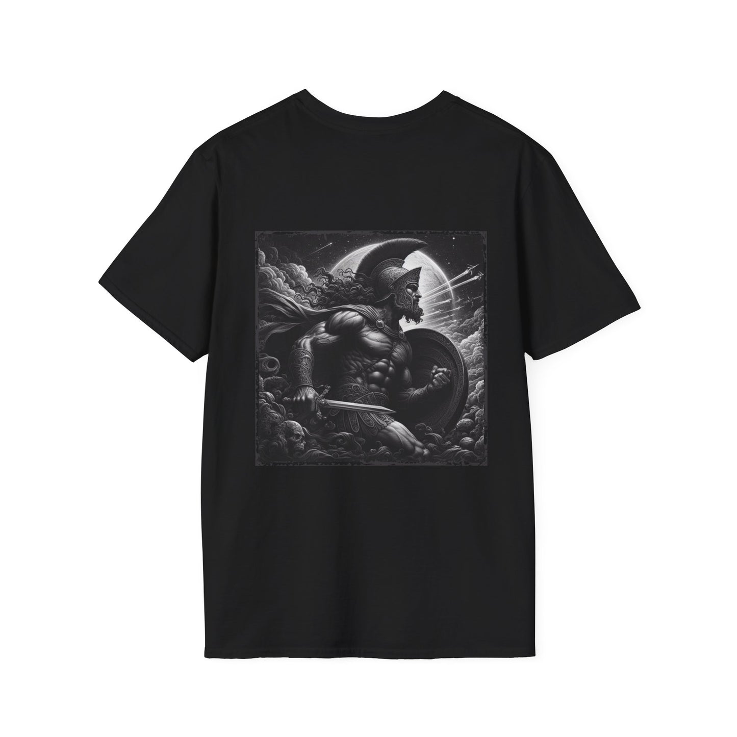 Greek Achilles Graphic T-Shirt