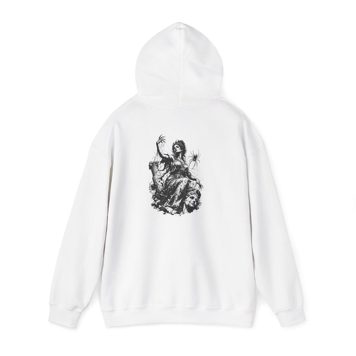 Arachne Illustrated Hoodie (Back)