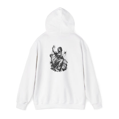 Arachne Illustrated Hoodie (Back)