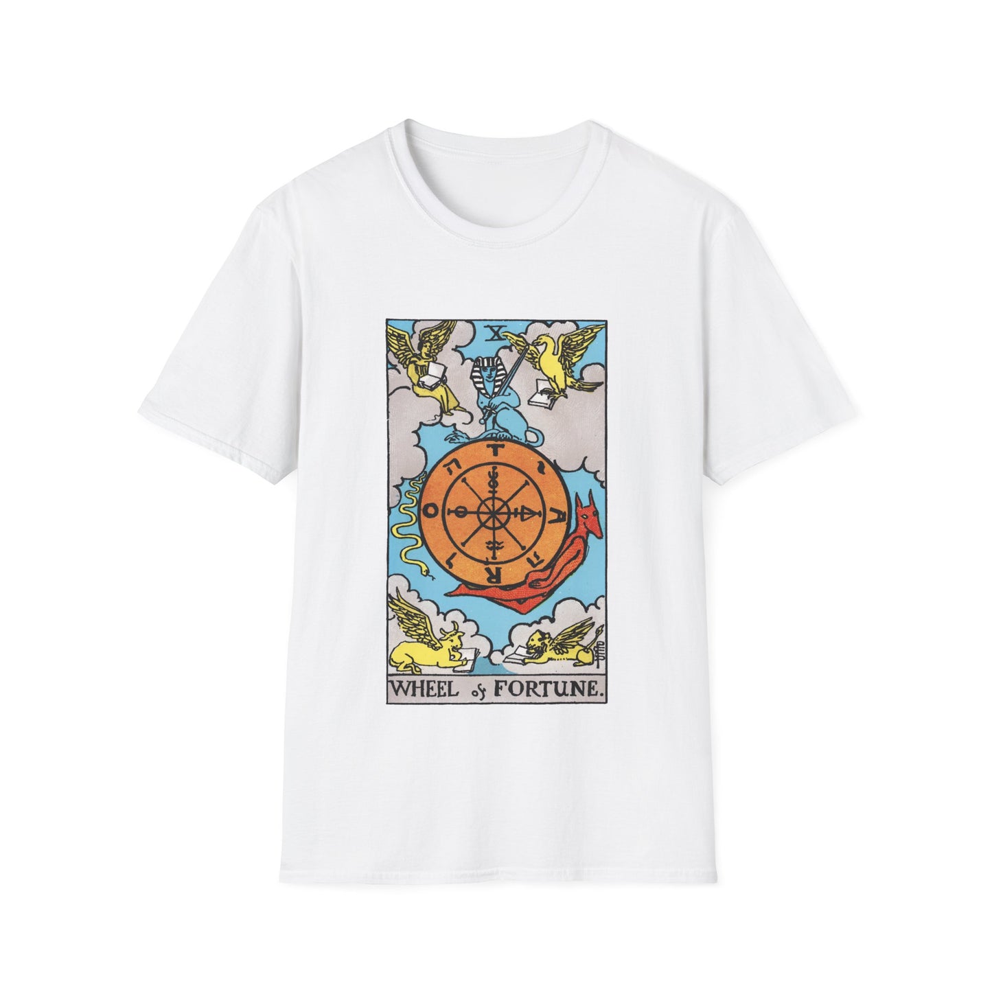 Rad des Schicksals Tarotkarten-T-Shirt