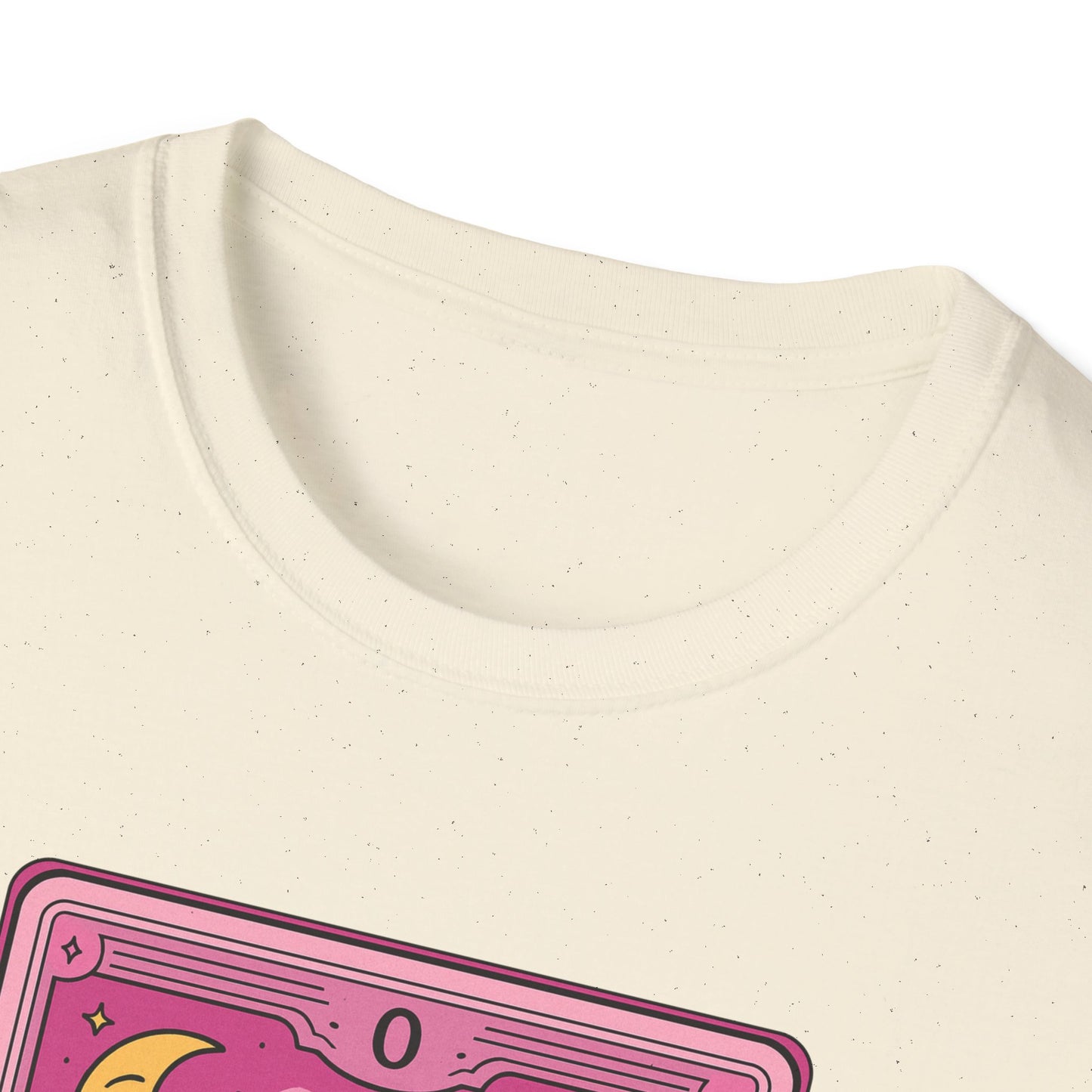 "The Zero of Fucks" Cartoon Tarot Card T-Shirt