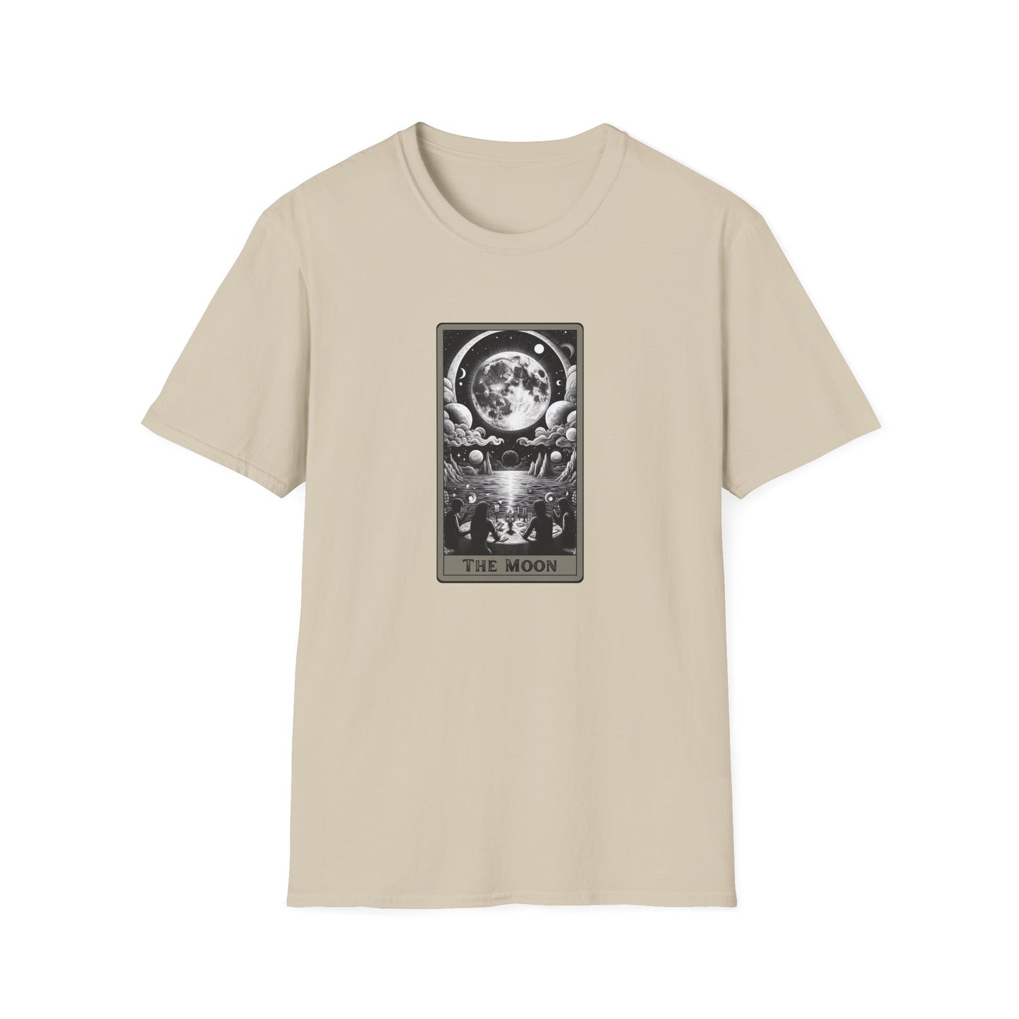 "The Moon" Tarot Card Graphic T-Shirt
