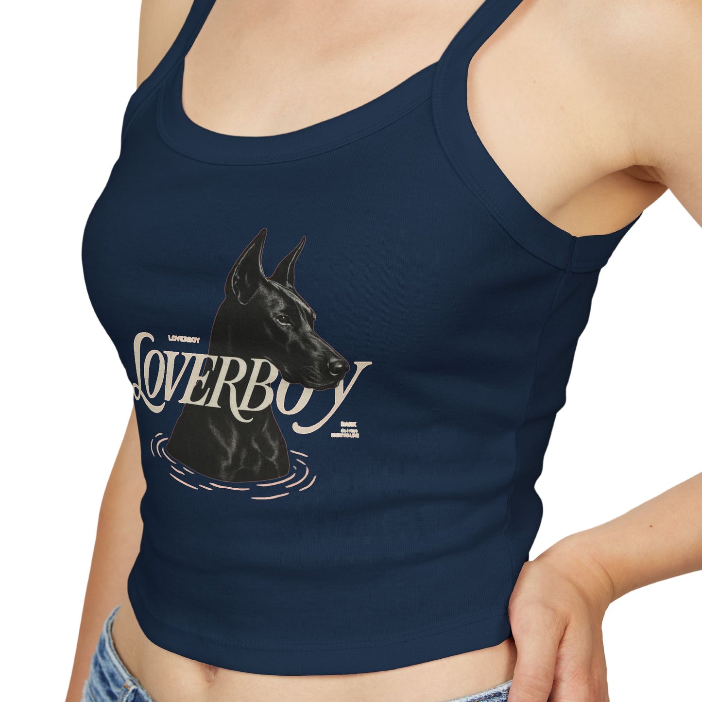 Dobermann-Liebhaber Neckholder-Top