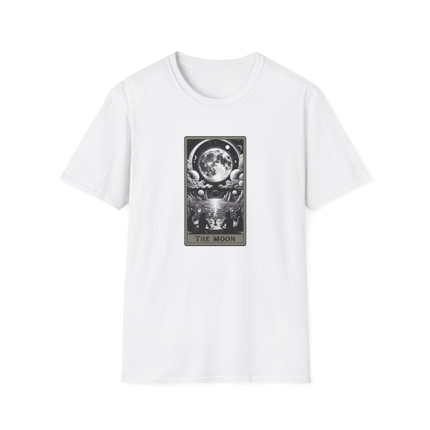 "The Moon" Tarot Card Graphic T-Shirt
