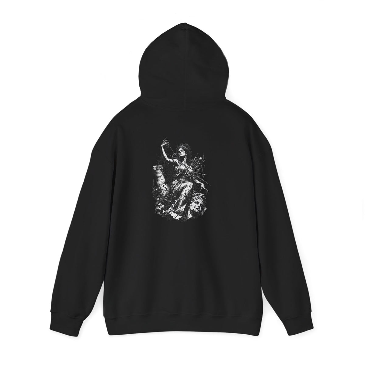 Arachne Illustrated Hoodie (Back)
