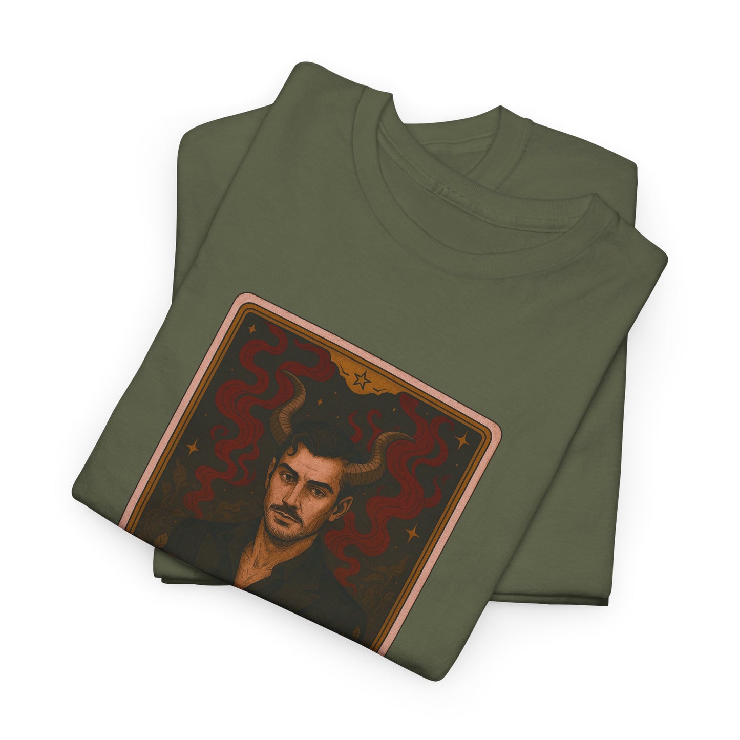Mock Tarot Card "The Devil" (It's just a man...) Unisex T-Shirt