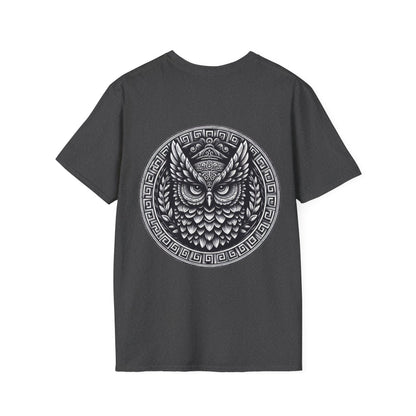 Greek Athena Owl Graphic T-Shirt