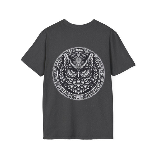 Greek Athena Owl Graphic T-Shirt