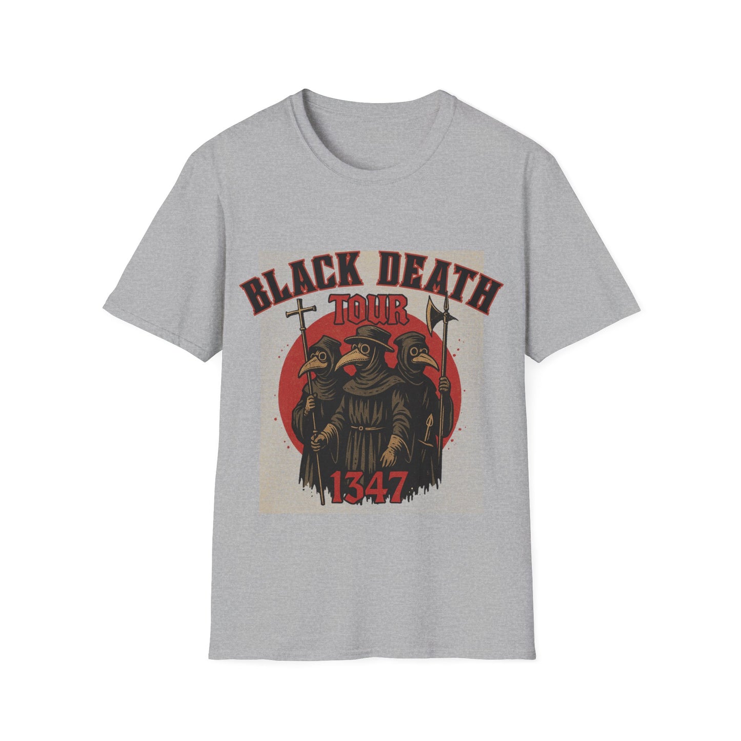 Black Death Tour Medieval Parody T-Shirt