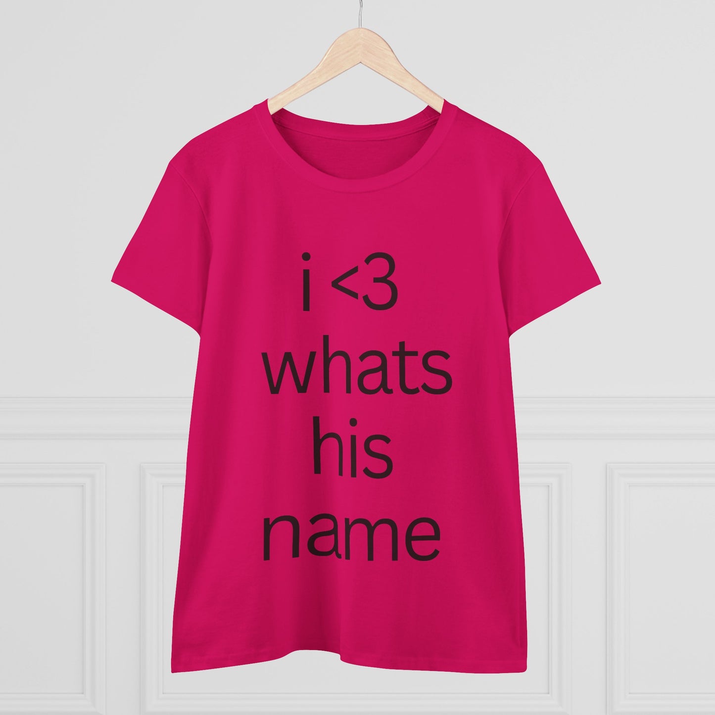 "I <3 What's His Name" Graphic Shirt