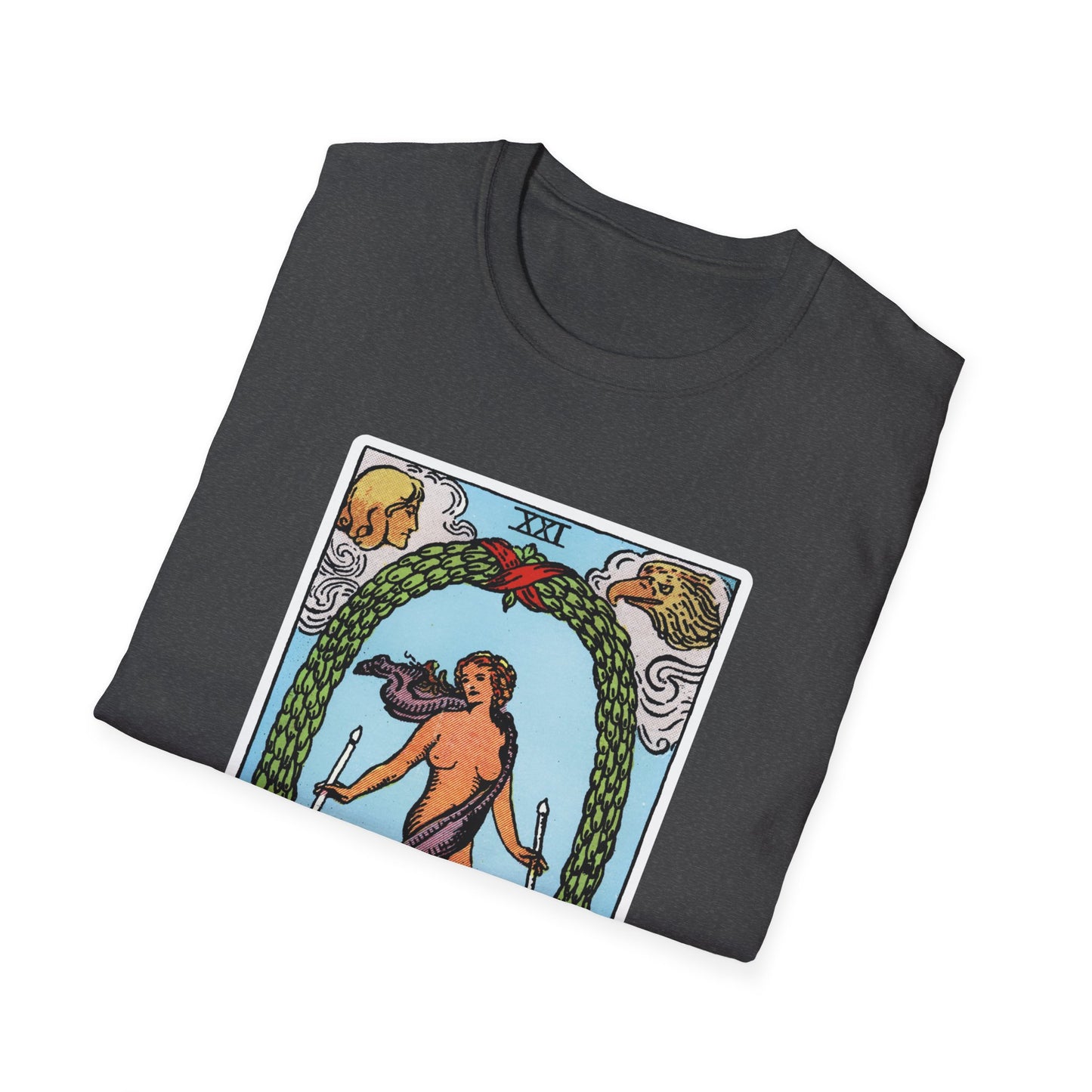 Das Welt Tarotkarten T-Shirt