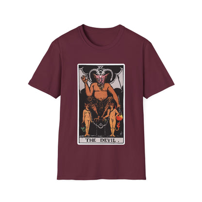 Teufel Tarotkarte T-Shirt