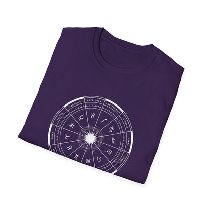 Minimalist Zodiac Wheel T-Shirt