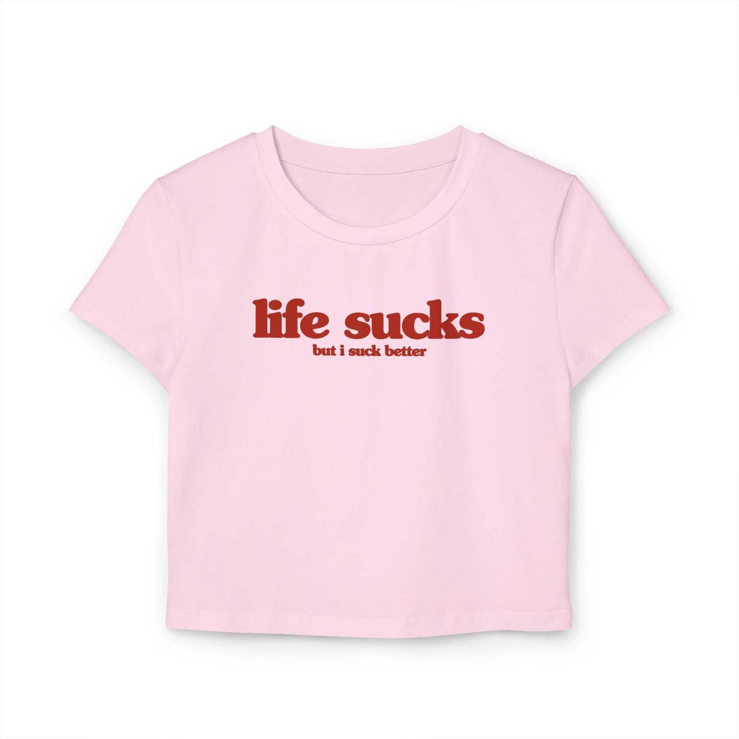 „Das Leben nervt, aber ich nerve besser“ Retro-Baby-T-Shirt