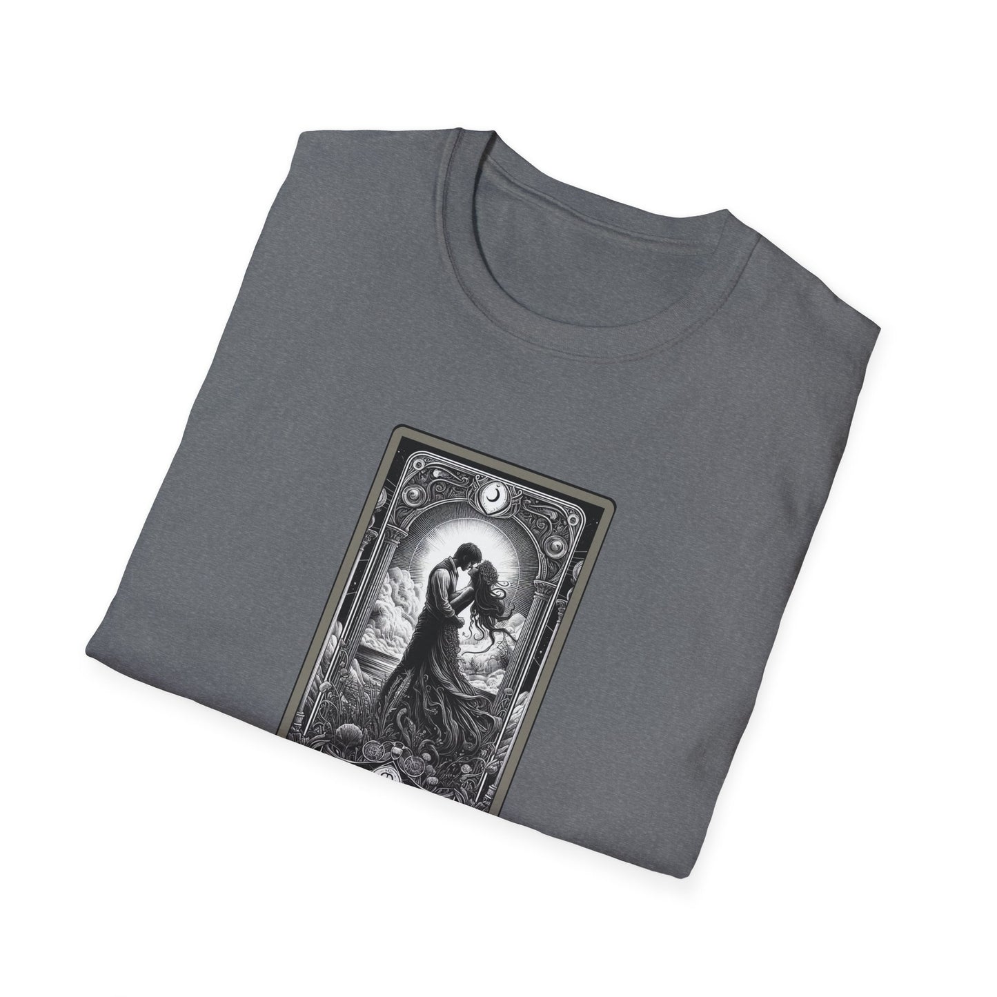"The Lovers" Tarot Card Graphic T-Shirt