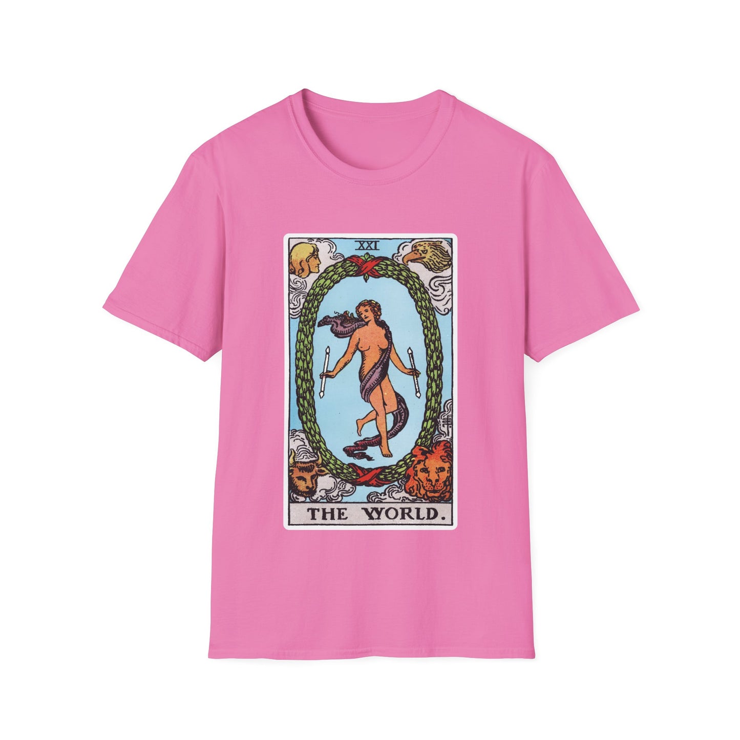 Das Welt Tarotkarten T-Shirt