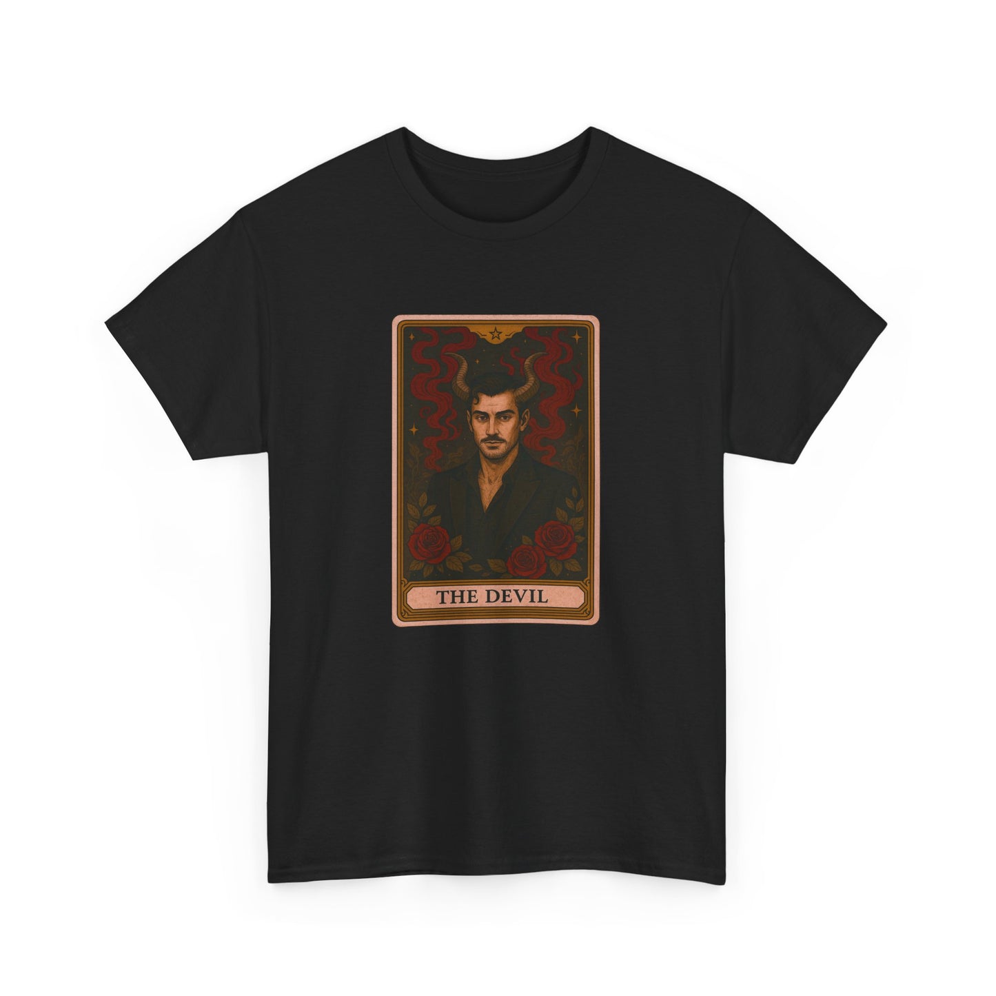 Mock Tarot Card "The Devil" (It's just a man...) Unisex T-Shirt
