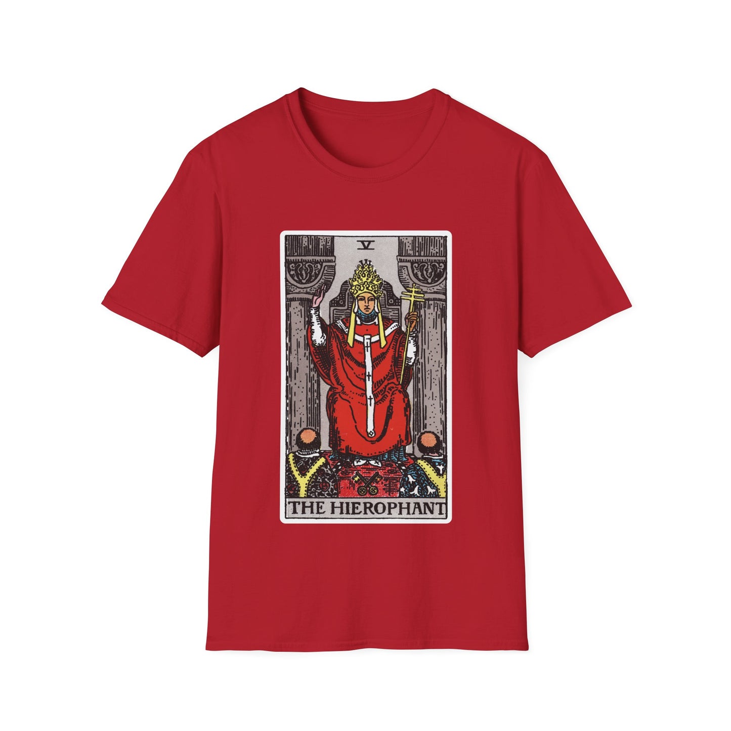 Hierophant Tarotkarten-T-Shirt