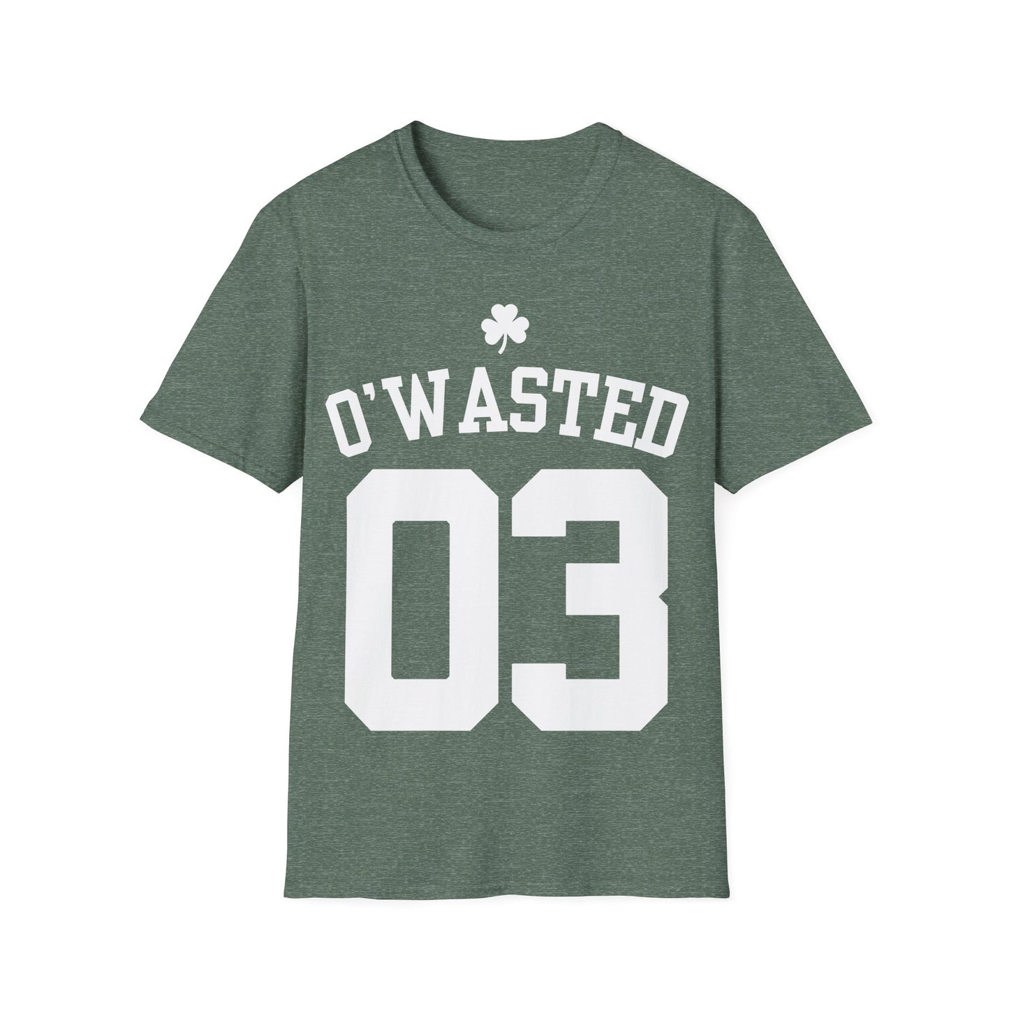 Camiseta de Jersey del Día de San Patricio O'Wasted