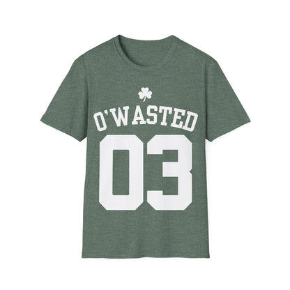 Camiseta de Jersey del Día de San Patricio O'Wasted
