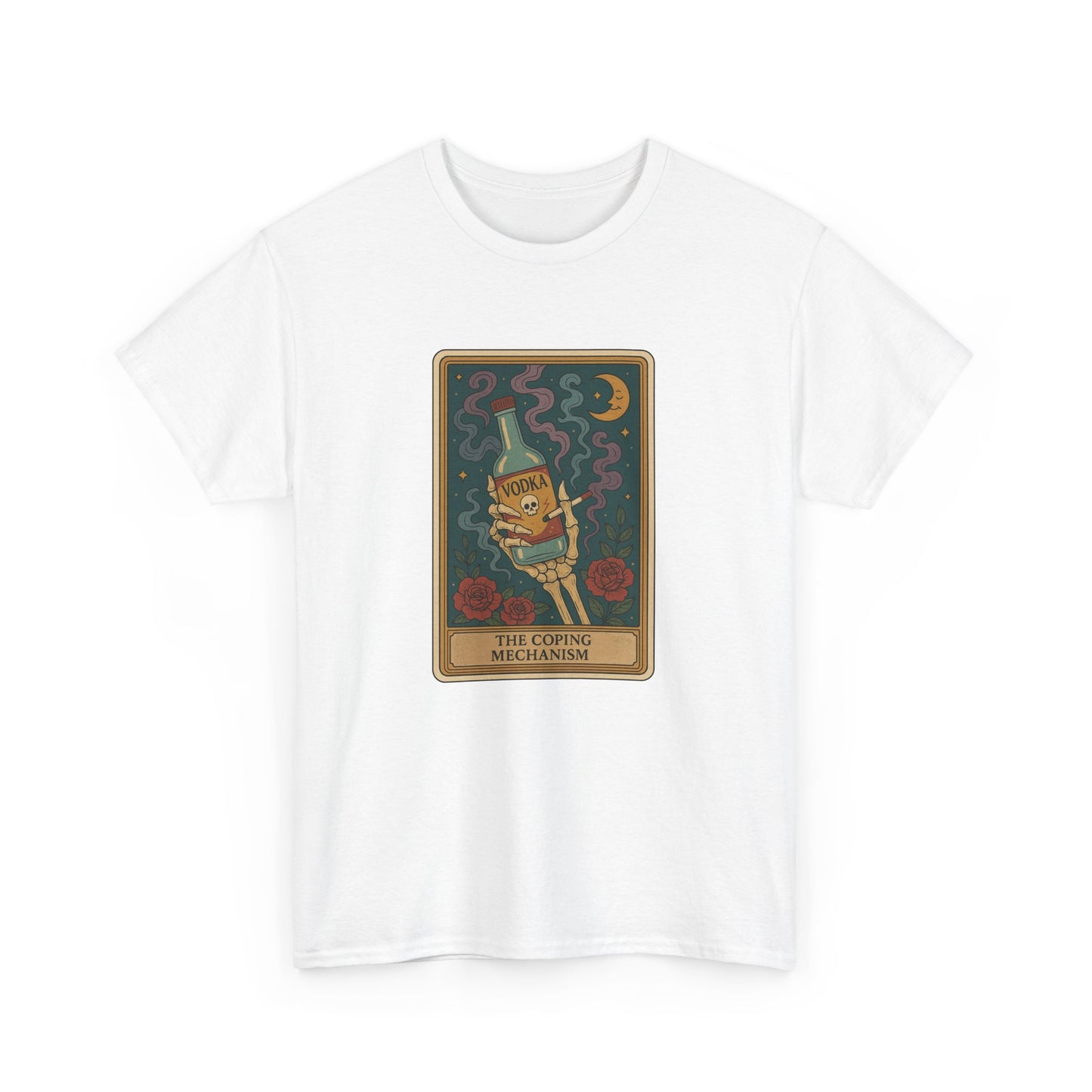 Mock Tarot Card "The Coping Mechanism" Unisex T-Shirt
