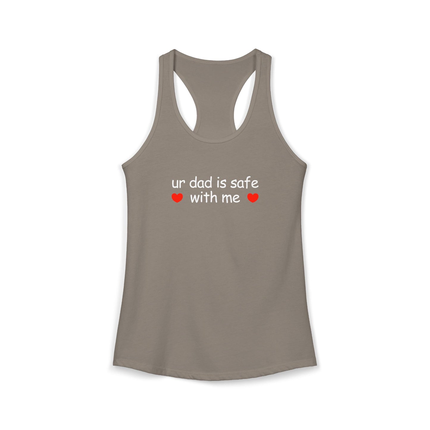 ur dad is safe with me Y2K Tank Top