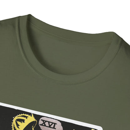 Camiseta de la Carta del Tarot La Torre
