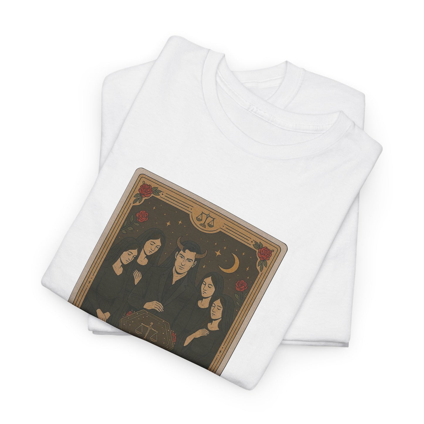Mock Tarot Card "Justice" Unisex T-Shirt