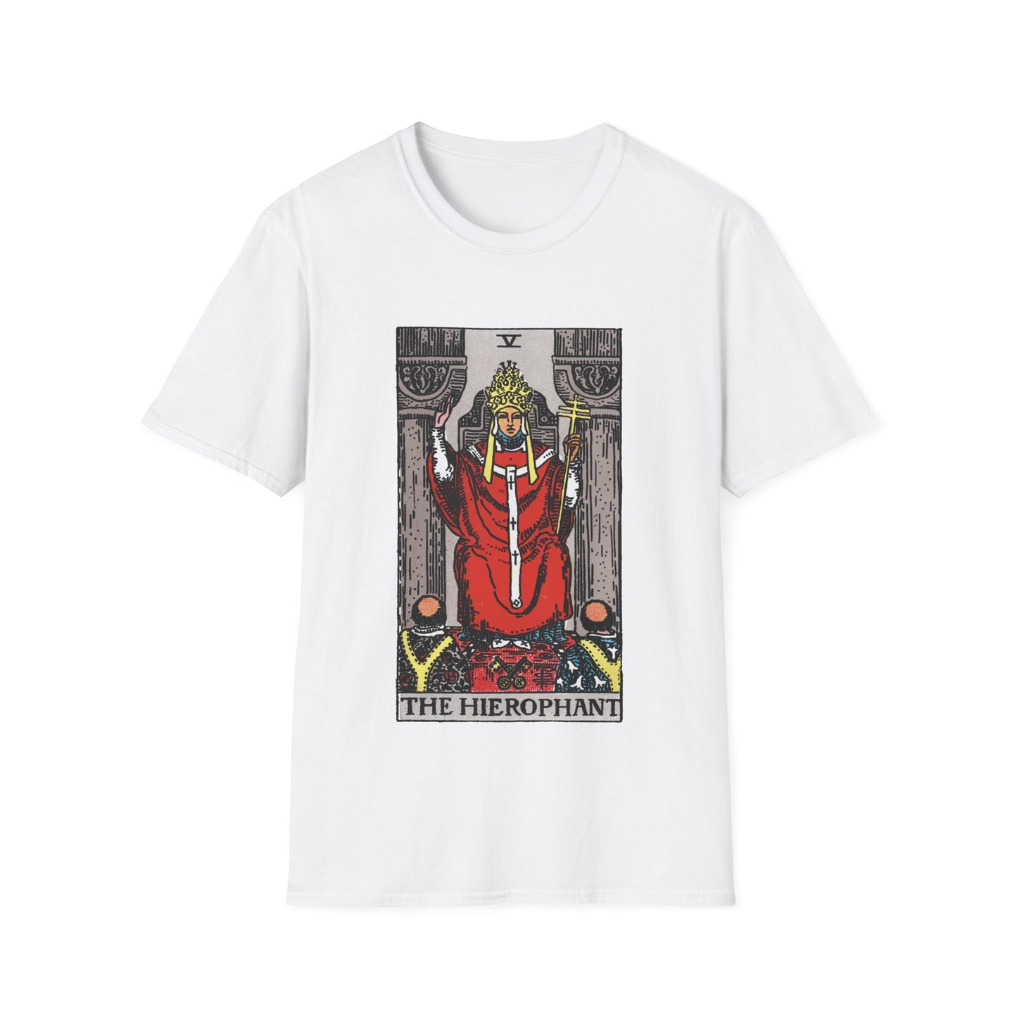 Hierophant Tarotkarten-T-Shirt