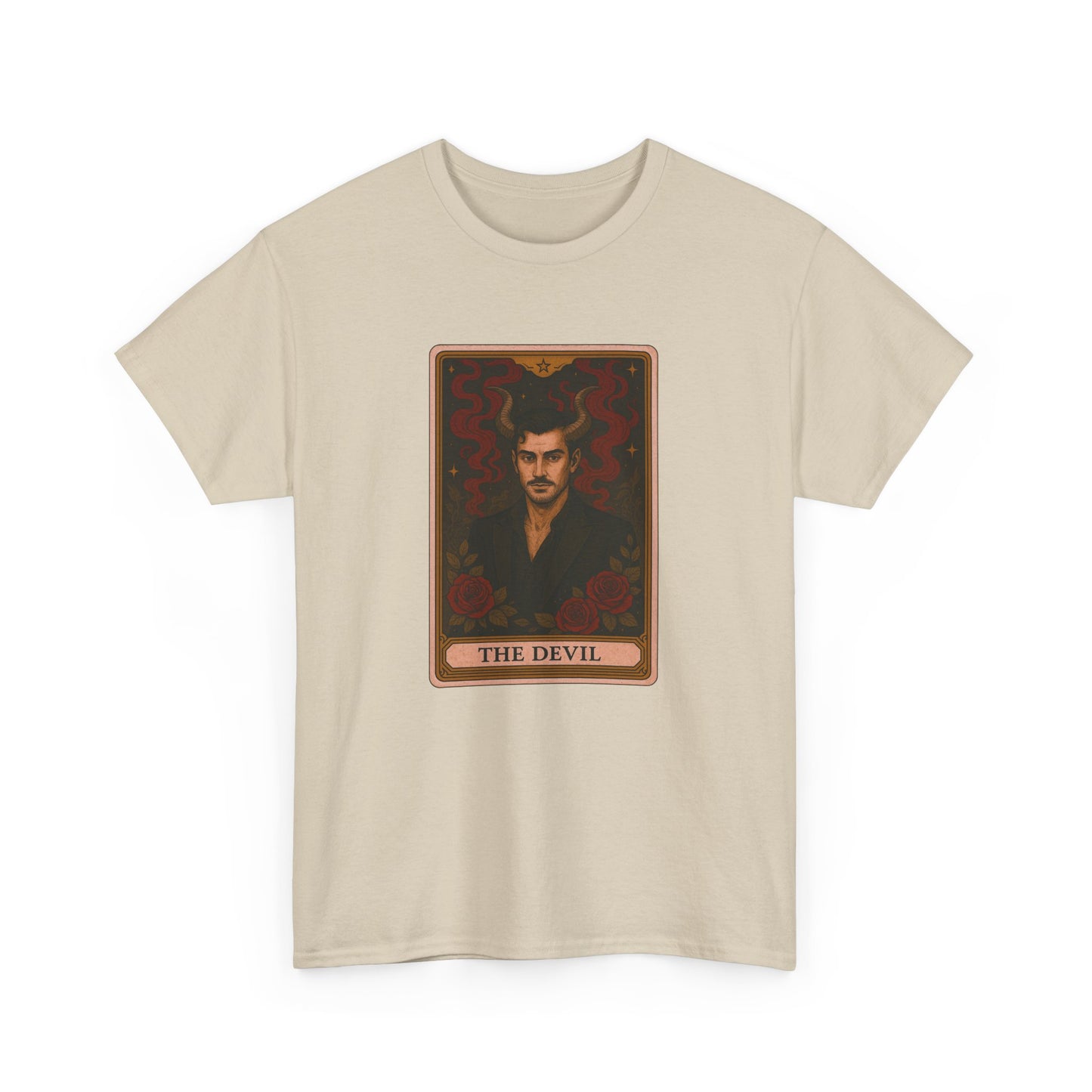 Mock Tarot Card "The Devil" (It's just a man...) Unisex T-Shirt