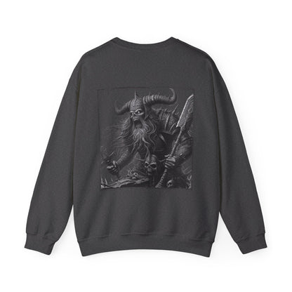 Norse Mythology Einherjar Portrait Sweatshirt