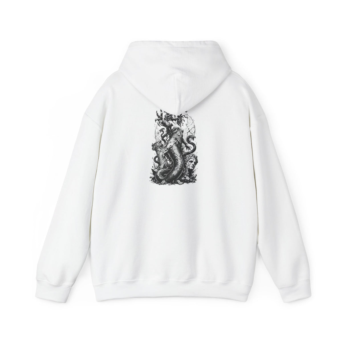 Medusa Illustrated Hoodie (Back)