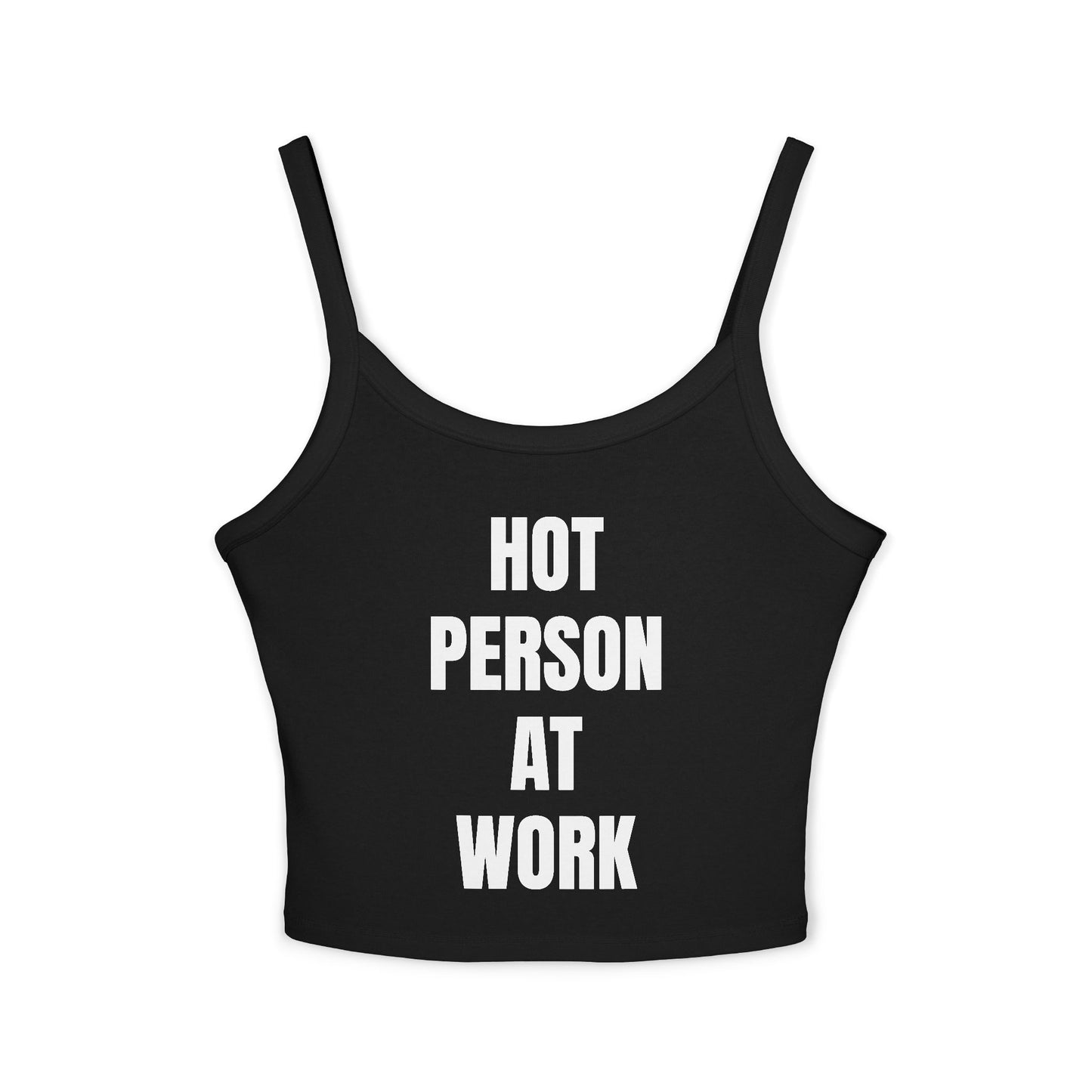 HOT PERSON AT WORK Spaghettiträger-Top